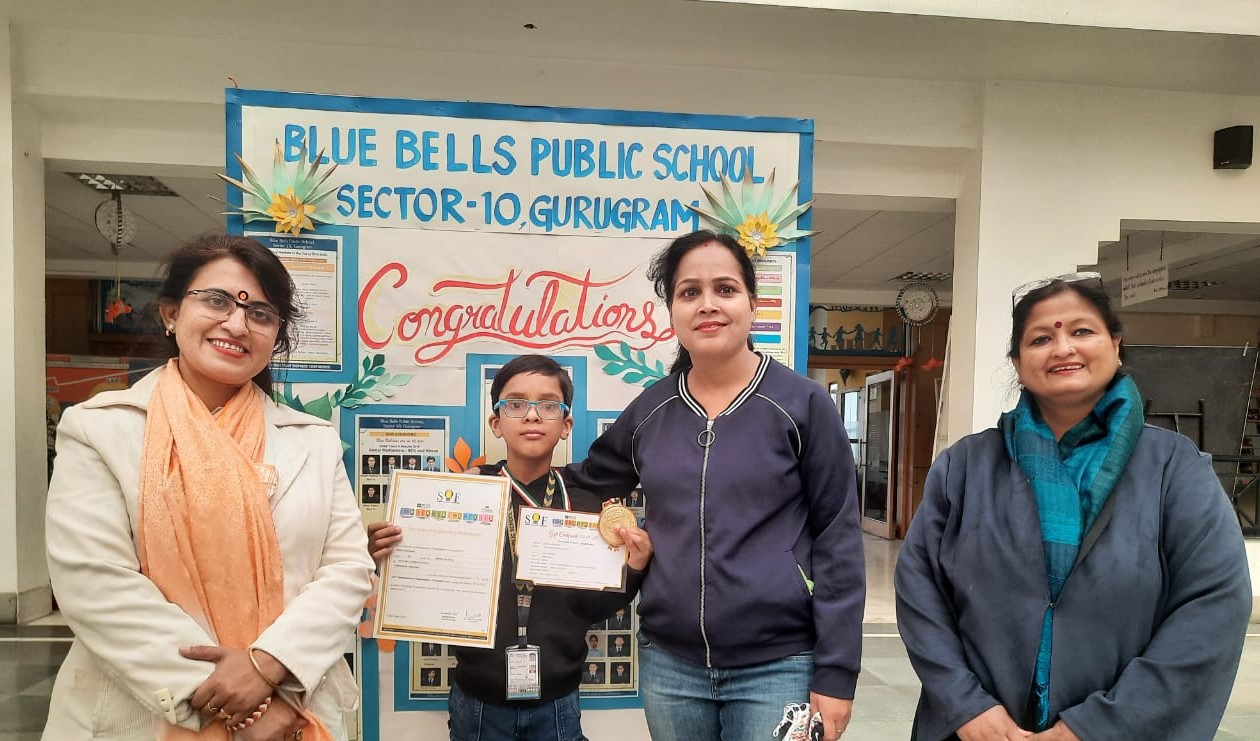 Blue Bellian Excels at International Olympiad!