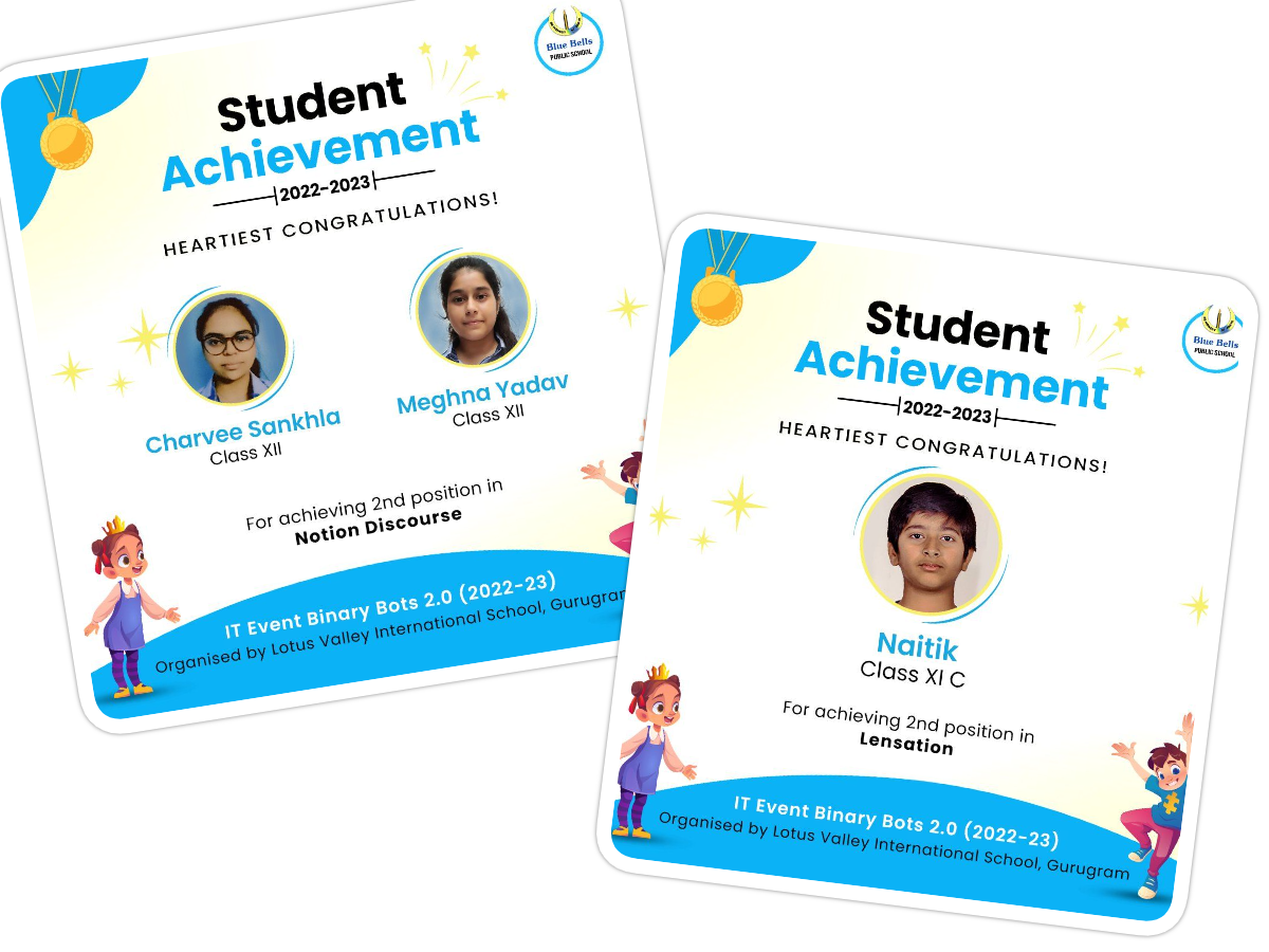 BBPS STUDENTS SHOWCASING TALENT PAR EXCELLENCE AT THE LOTUS VALLEY IT FEST