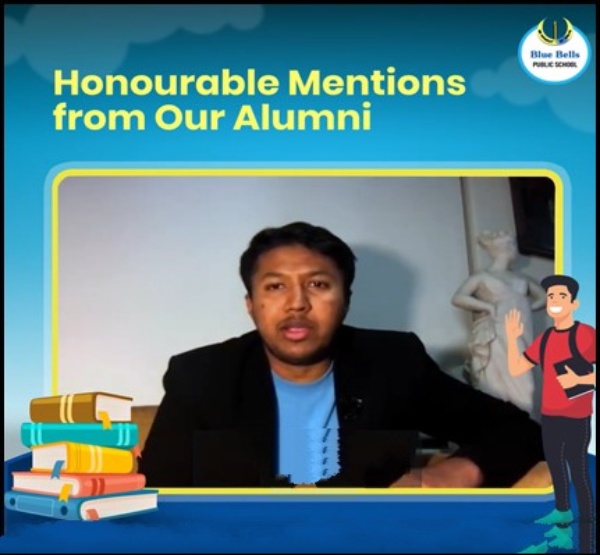 AKSHANS CHAUHAN, ALUMNUS, Brahm Dutt Blue Bells Public School