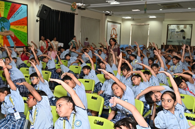 YOGA SESSION FOR PRIMARY WING