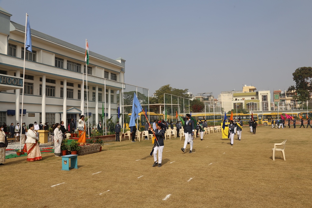 Republic Day Celebration at Brahm Dutt Blue Bells Public School