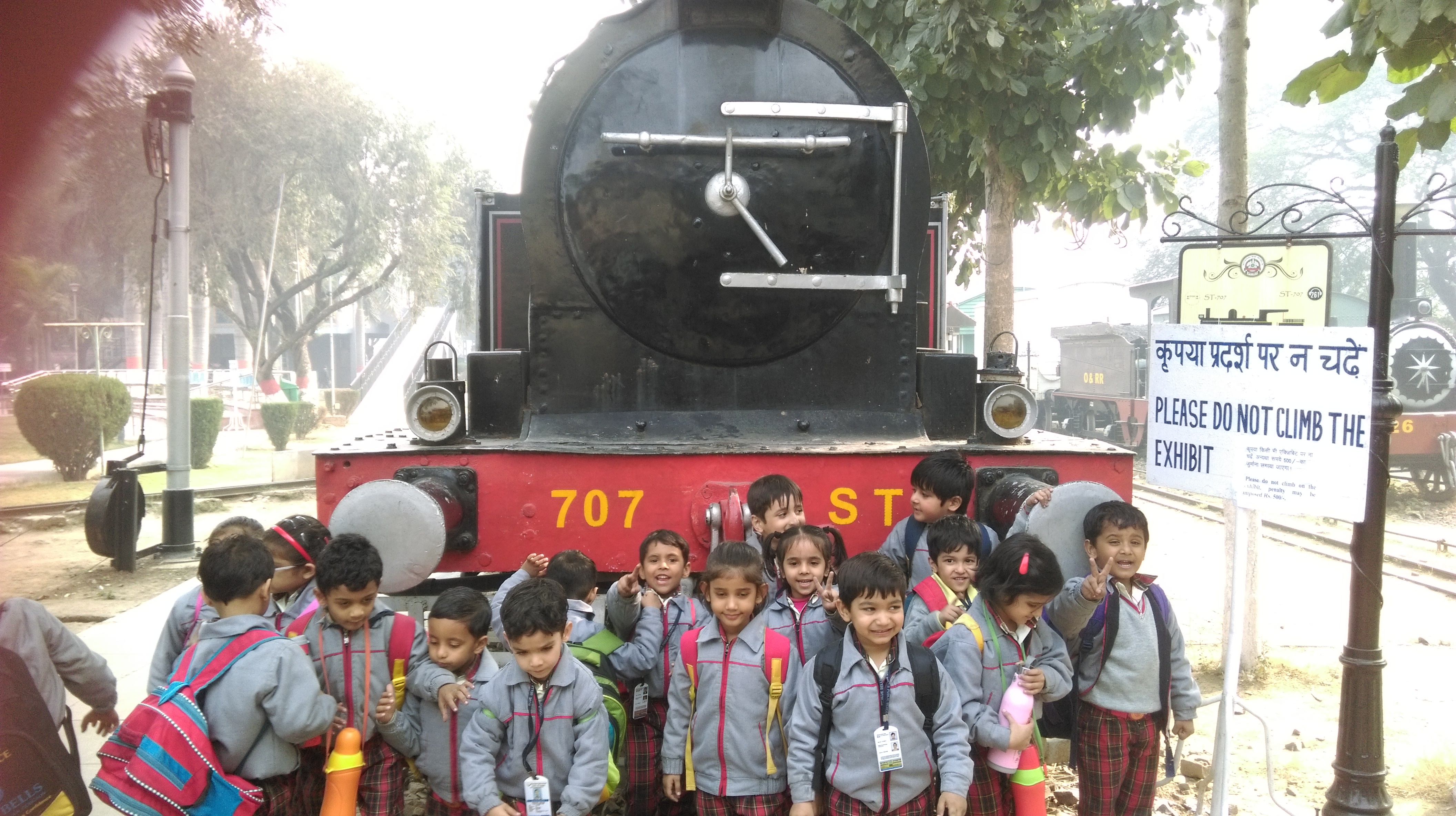 VISIT TO THE RAIL MUSEUM