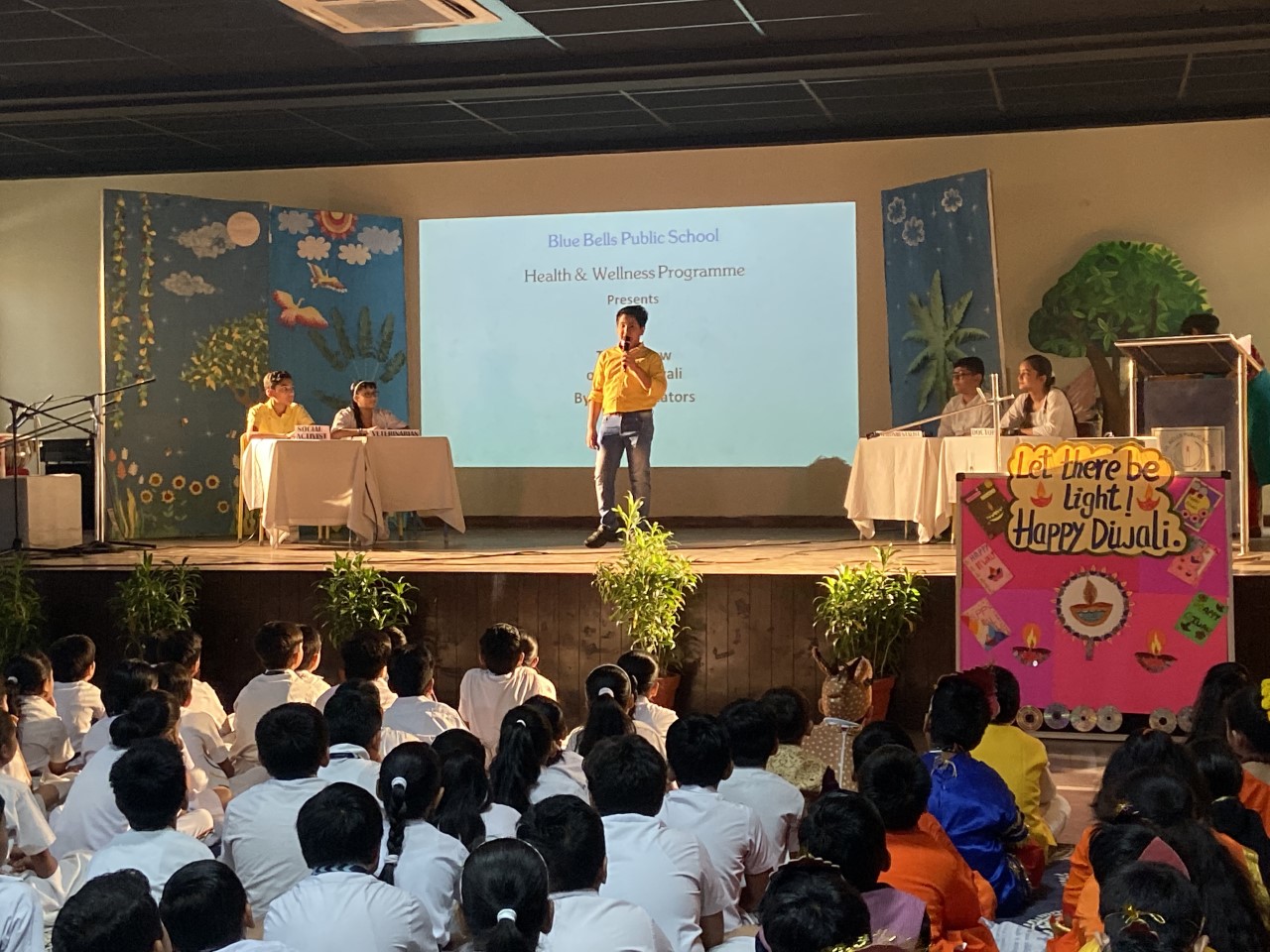 SAFE DIWALI CAMPAIGN: A PROUD INITIATIVE  OF THE HEALTH & WELLNESS PROGRAMME, BBGS  