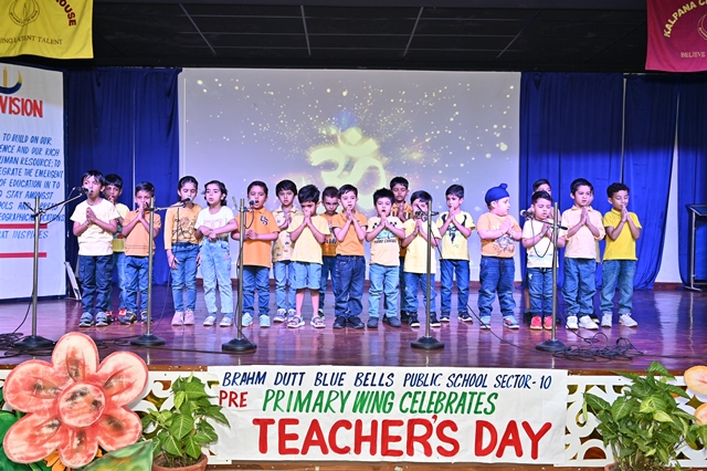 Teachers Day Pre-Primary and Primary Wing