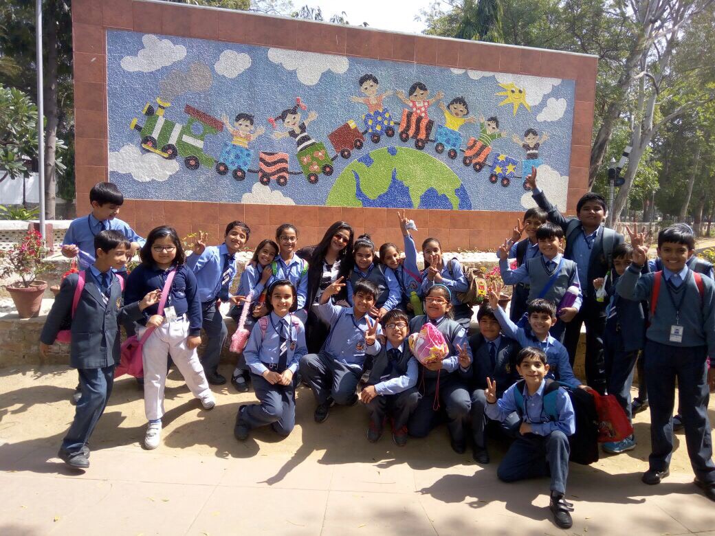 AN EDUCATIONAL  VISIT TO RAIL MUSEUM