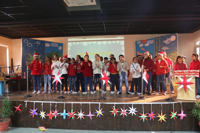 CHRISTMAS CELEBRATION WITH THE THEME JOY TO THE WORLD