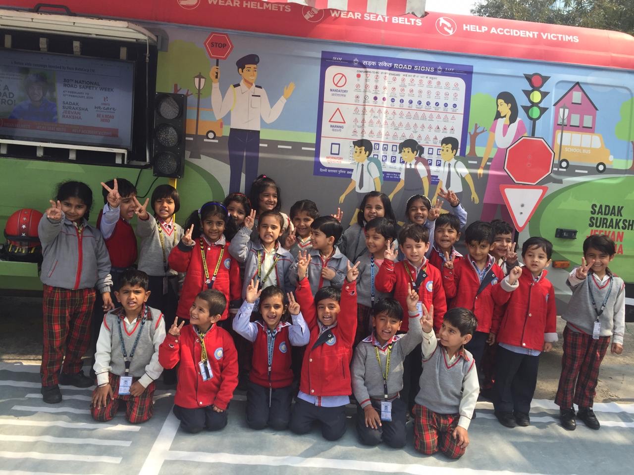 VISIT TO TRAFFIC PARK