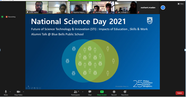Brahm Dutt Blue Bells Public School Celebrates National Science Day