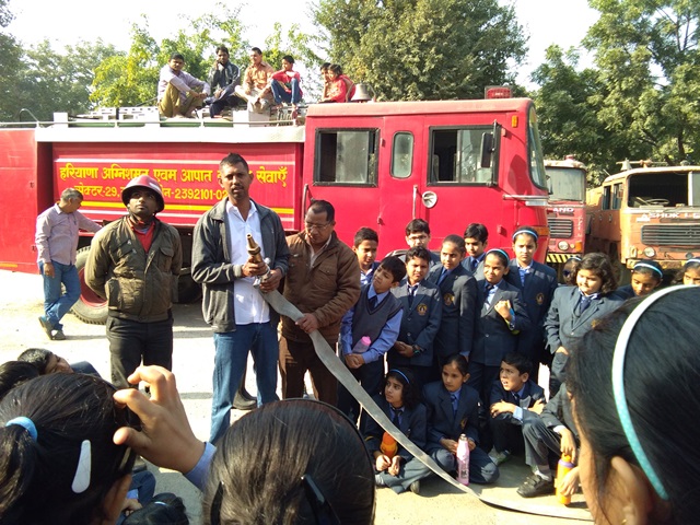 AN EDUCATIONAL TRIP TO FIRE STATION
