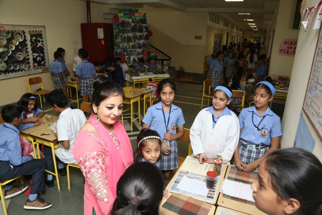  SCIENCE EXHIBITION AT Brahm Dutt Blue Bells Public School, SECTOR 10, GURGAON 