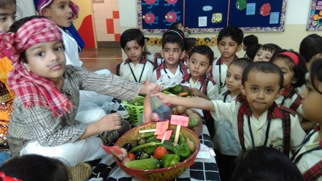 LETS BUY VEGETABLES : AN INTERACTIVE ACTIVITY FOR CLASS LKG
